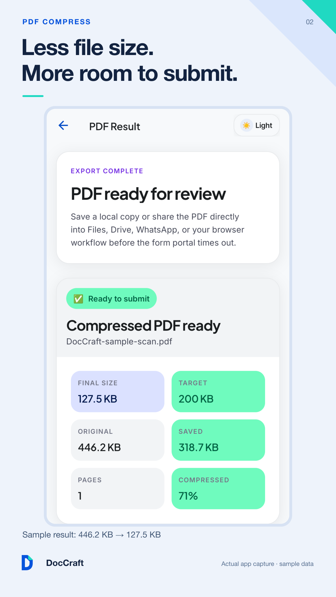 Precision PDF Compressor